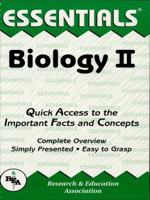 cover image of Biology II Essentials